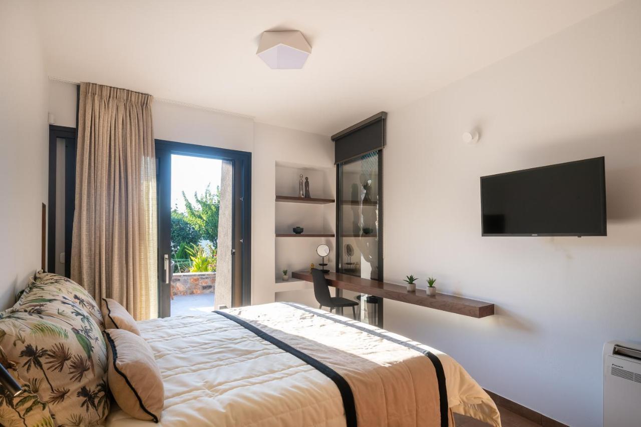 Lithari Luxury Villa With Private Pool, Your Perfect Retreat, Crete Ágios Nikolaos Exterior foto