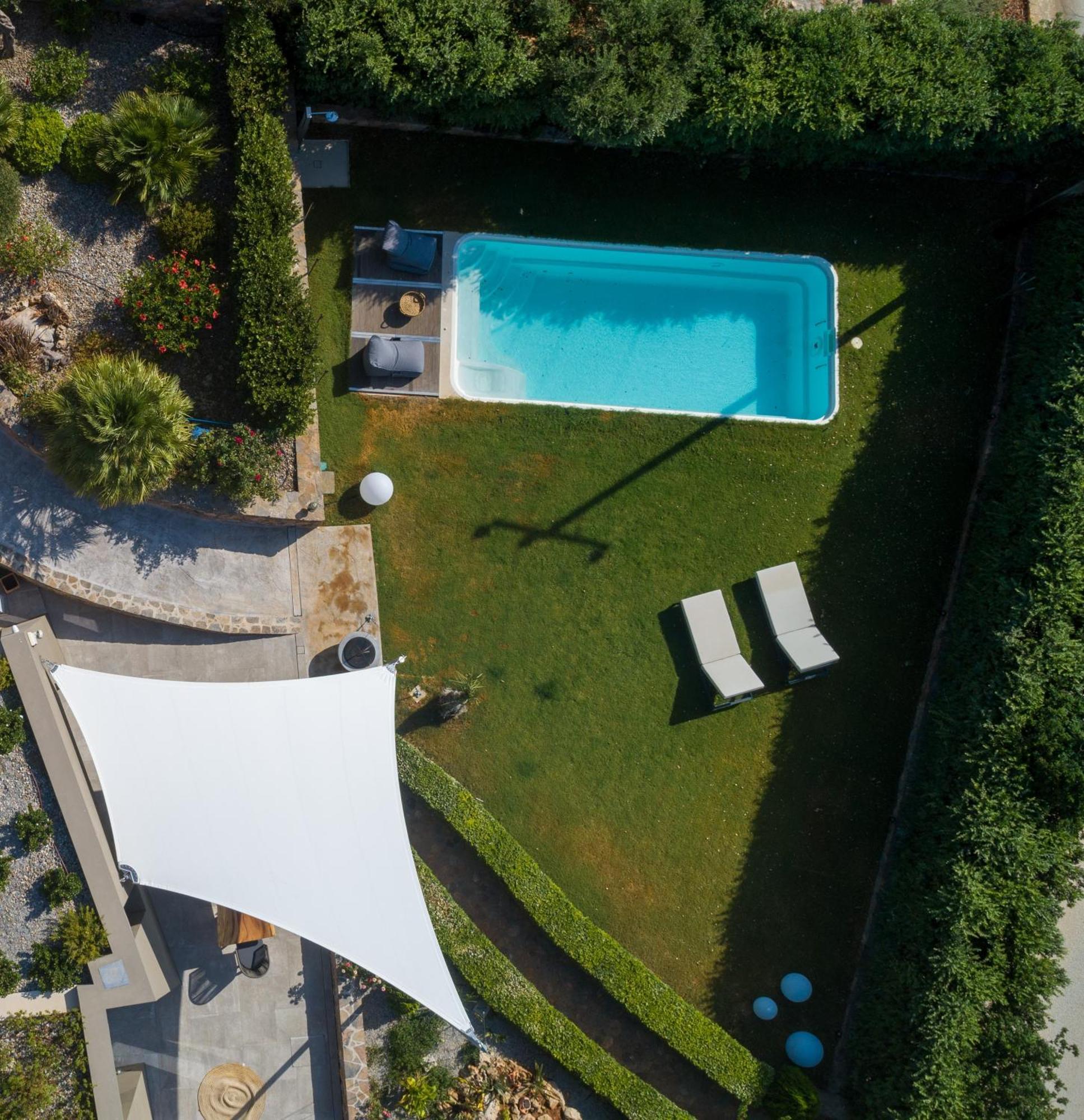 Lithari Luxury Villa With Private Pool, Your Perfect Retreat, Crete Ágios Nikolaos Exterior foto