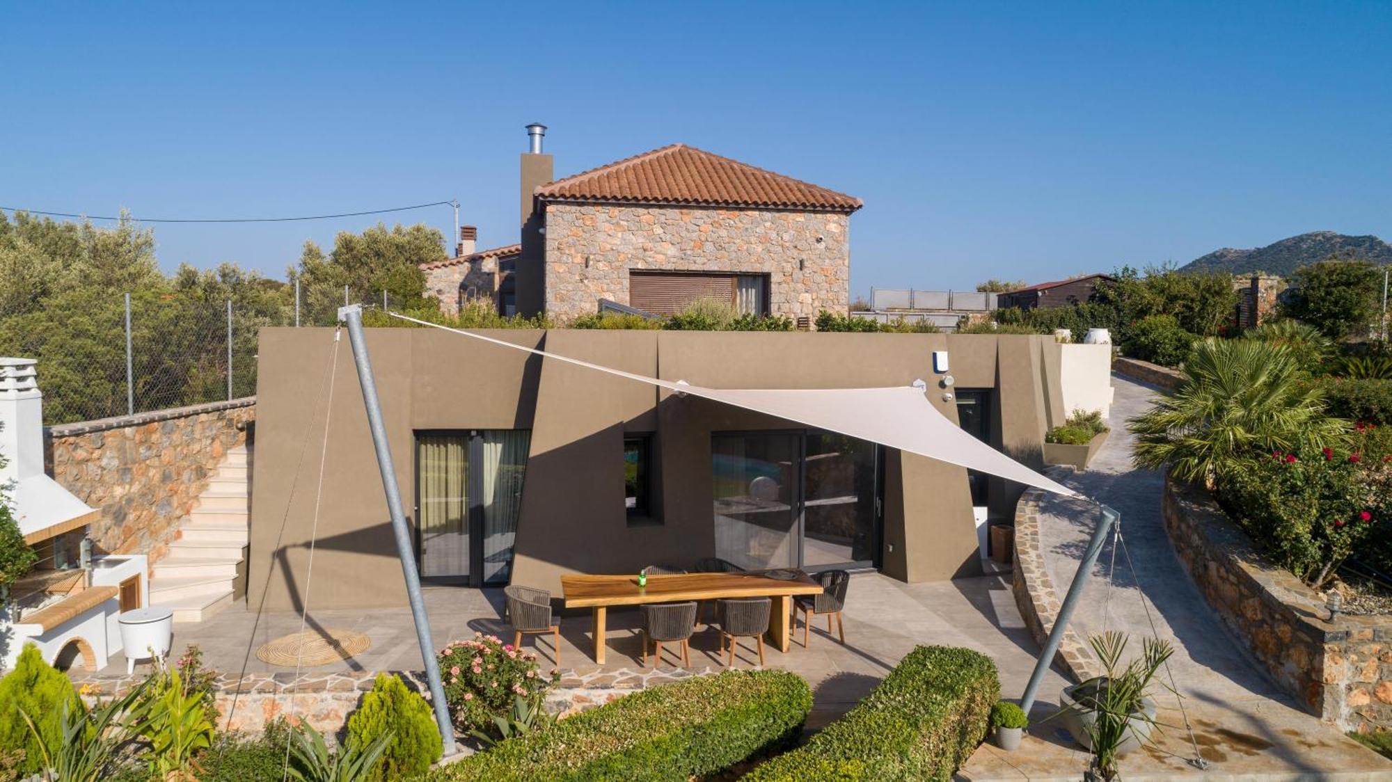Lithari Luxury Villa With Private Pool, Your Perfect Retreat, Crete Ágios Nikolaos Exterior foto