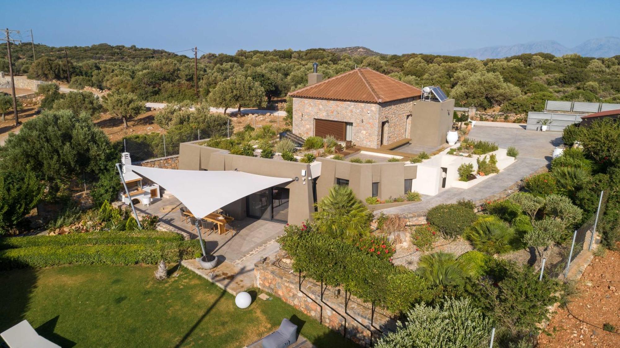 Lithari Luxury Villa With Private Pool, Your Perfect Retreat, Crete Ágios Nikolaos Exterior foto