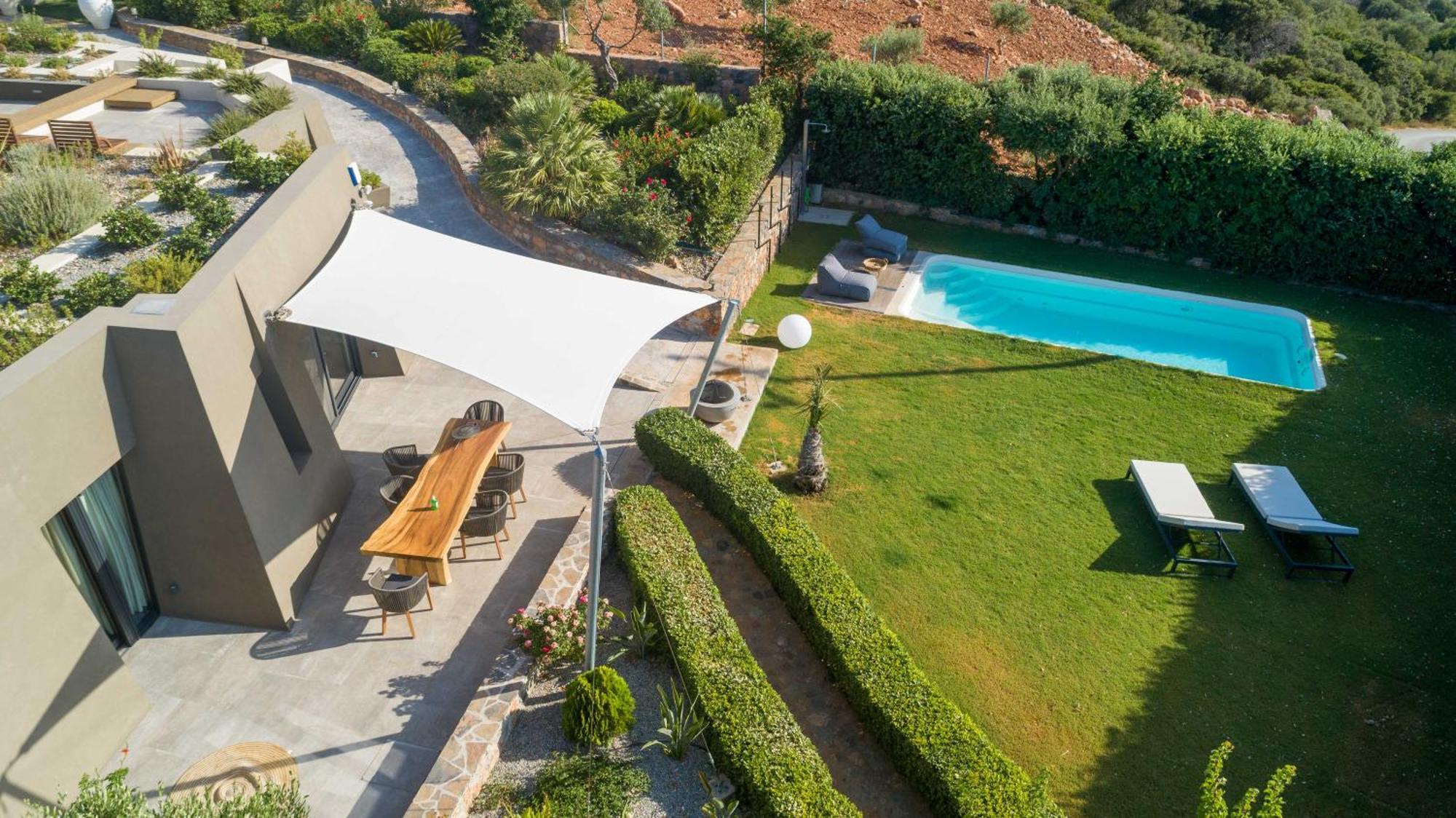 Lithari Luxury Villa With Private Pool, Your Perfect Retreat, Crete Ágios Nikolaos Exterior foto